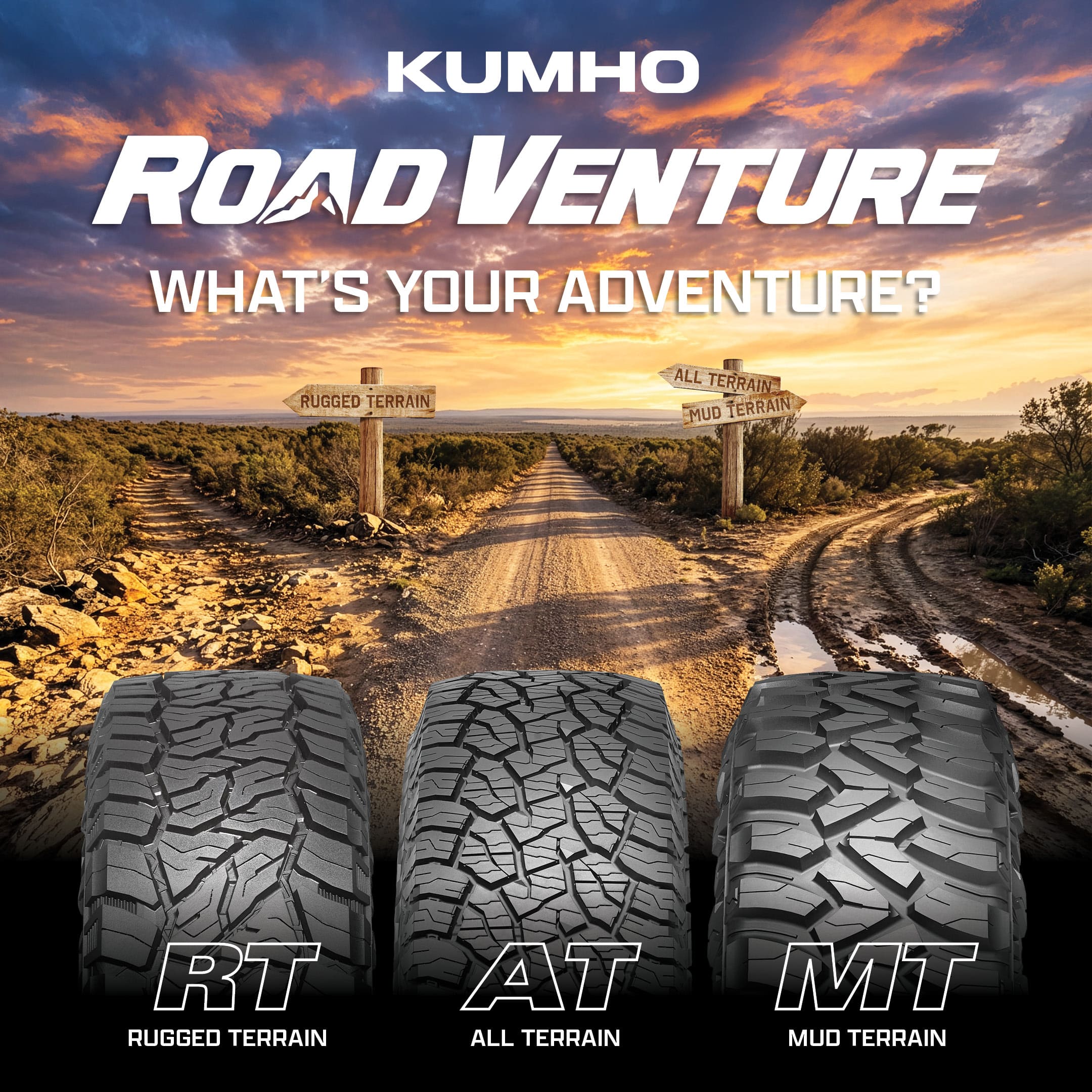 KT7950 Road Venture Social Tile