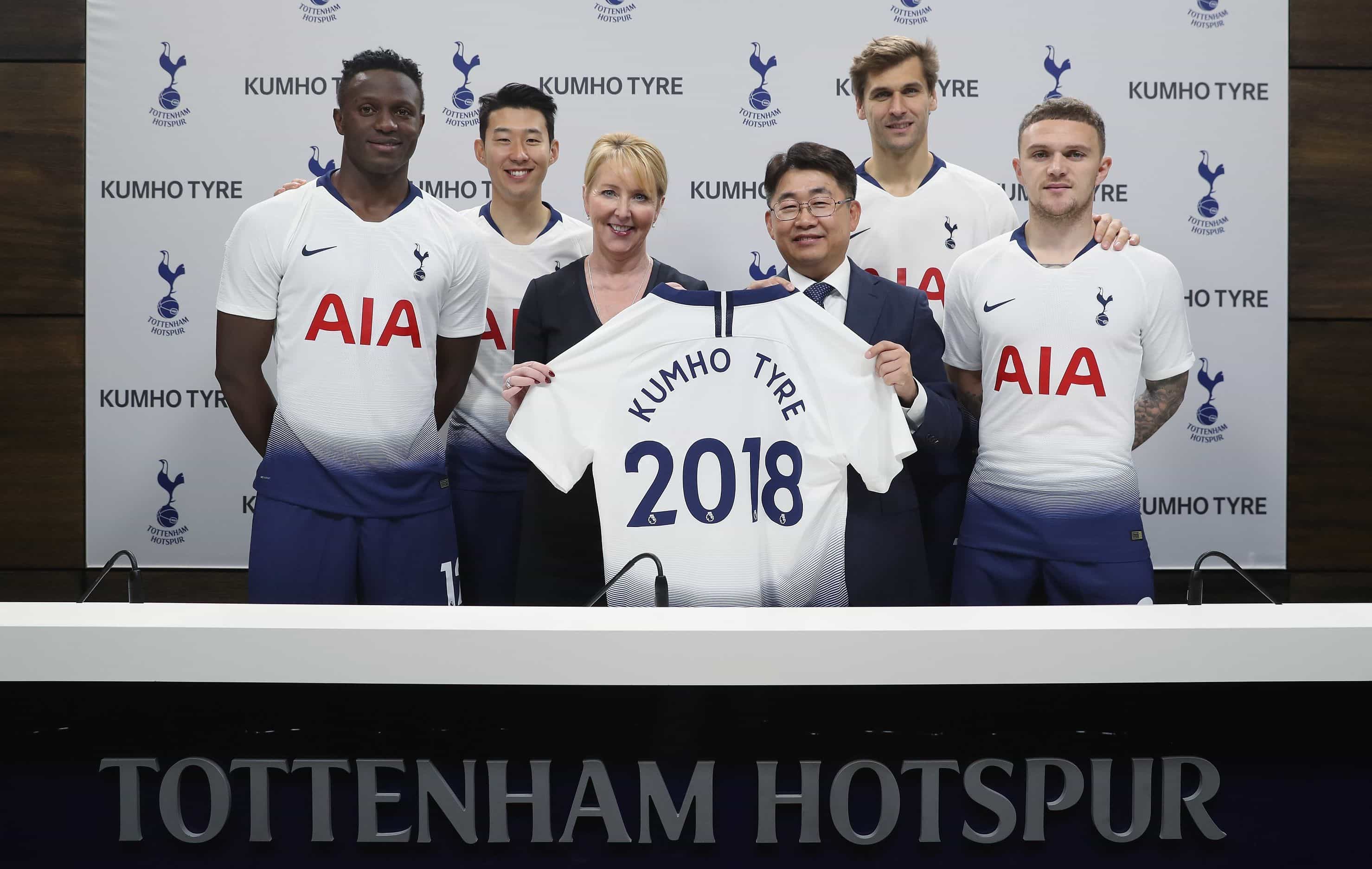 Tottenham to Wear Special Charity Sponsor Vs Manchester United